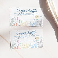 Onder het Zee Baby shower Luier Raffle Enclos