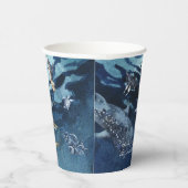 Onder het Zee | Baby shower Oceaan Papieren Bekers (Rechts)