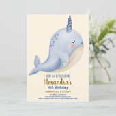 Onder het Zee Baby shower Ocean Birthday Kaart (Staand voorkant)