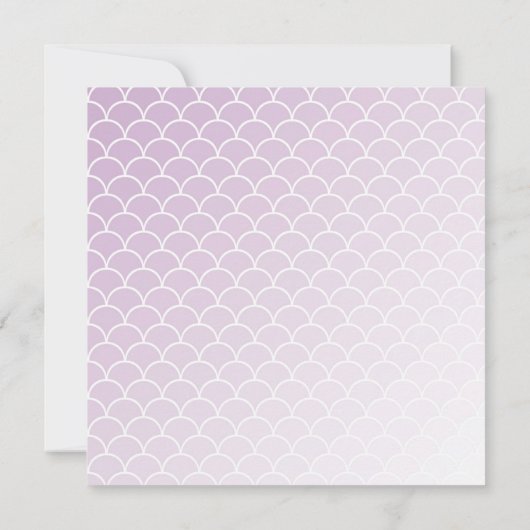 Onder het Zee Baby shower per post Kaart (Achterkant)