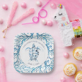 Onder het Zee Baby shower plein Papieren Bordje (Feest)