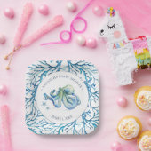 Onder het Zee Baby shower plein Papieren Bordje (Feest)