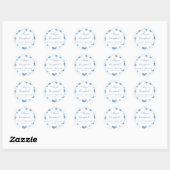 Onder het Zee Baby shower Stickers (Vel)