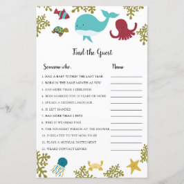 Onder het Zee Baby shower vind je de gamemmarine v