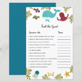 Onder het Zee Baby shower vind je de gamemmarine v