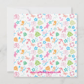 Onder het Zee Baby Sip and See Kaart (Achterkant)