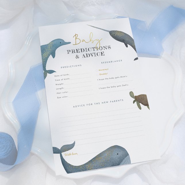 Onder het Zee Baby voorspellingen & advies spel (Creator heeft geüpload)