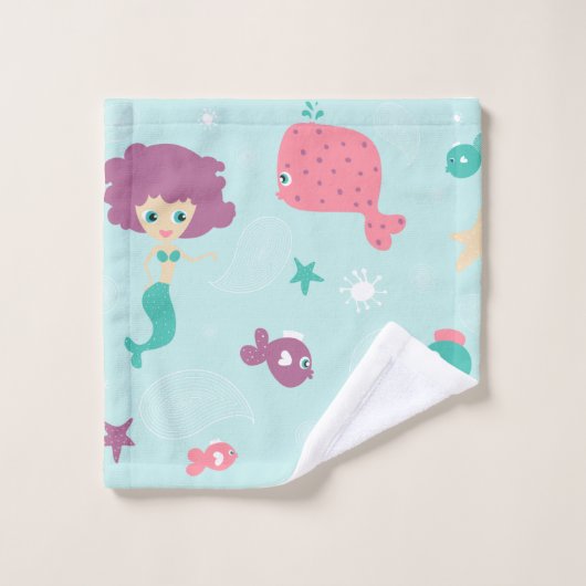 Onder het Zee Bad Handdoek (Wasdoekje)