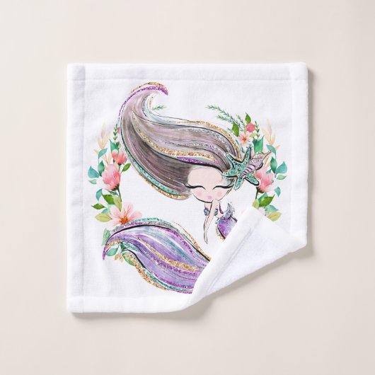 Onder het Zee Bad Handdoek (Wasdoekje)