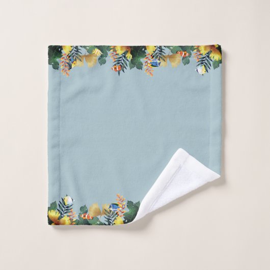 Onder het Zee Bad Handdoek (Wasdoekje)