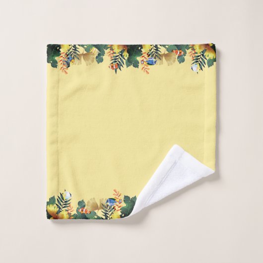 Onder het Zee Bad Handdoek (Wasdoekje)