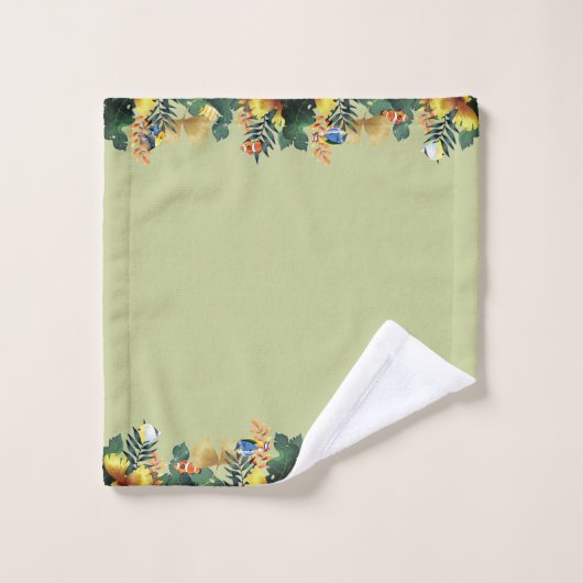 Onder het Zee Bad Handdoek (Wasdoekje)