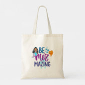 Onder het Zee Be Mer-mazing Mermaid gepersonalisee Tote Bag (Achterkant)
