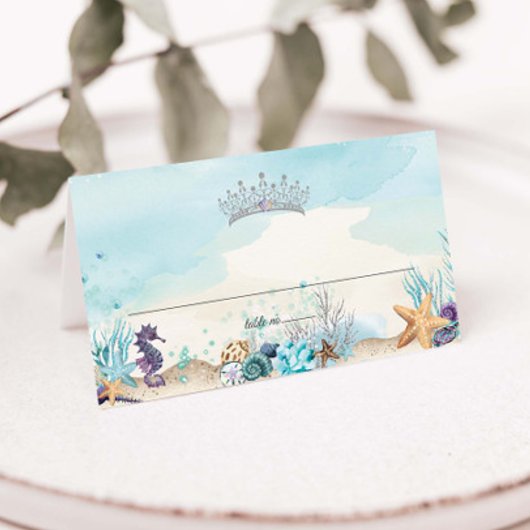 Onder het Zee Beach Sweet 16 Quinceañera XV Plaatskaartje