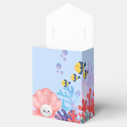 Onder het zee bedankdoosjes (Geopend)