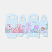 Onder het zee bedankdoosjes (Uitgevouwen)