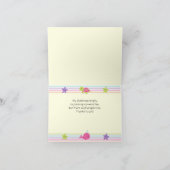 Onder het Zee bedankkaarten Bedankkaart (Binnen)