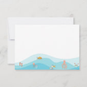 Onder het Zee bedankpas Bedankkaart (Achterkant)