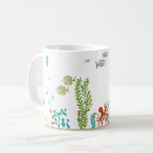 Onder het Zee Biome Koffiemok (Voorkant links)