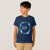 Onder het Zee Birthday Boy Waterverf Ocean T-shirt (Voorkant volledig)