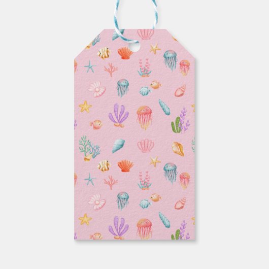 Onder het Zee Birthday Cadeaulabel (Achterkant)