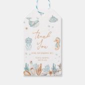 Onder het Zee Birthday Cadeaulabel (Voorkant)