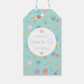 Onder het Zee Birthday Cadeaulabel (Voorkant)