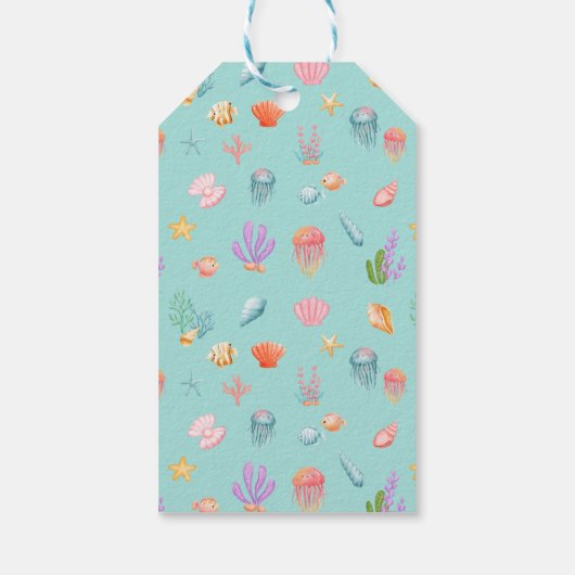 Onder het Zee Birthday Cadeaulabel (Achterkant)