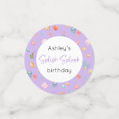 Onder het Zee Birthday Confetti (Kleine voorkant)
