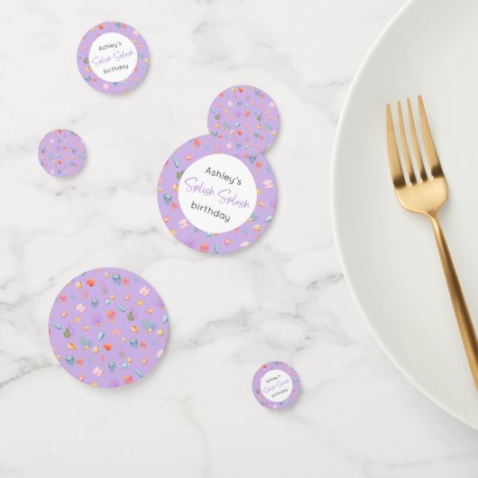 Onder het Zee Birthday Confetti (Groep)
