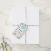 Onder het Zee 'Birthday Cute Pastel' Dank u wel Cadeaulabel (Met Touw)