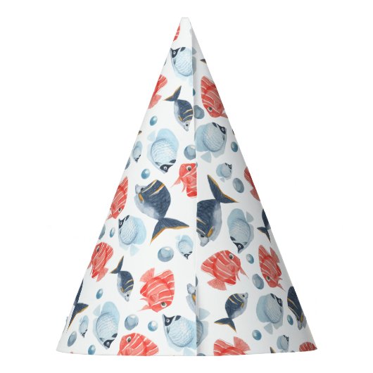 Onder het Zee Birthday Feesthoedjes (Achterkant)