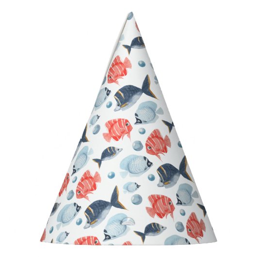 Onder het Zee Birthday Feesthoedjes (Links)