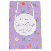Onder het Zee Birthday Medium Cadeauzakje (Voorkant)