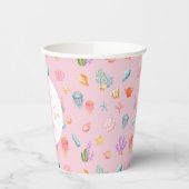 Onder het Zee Birthday Papieren Bekers (Links)