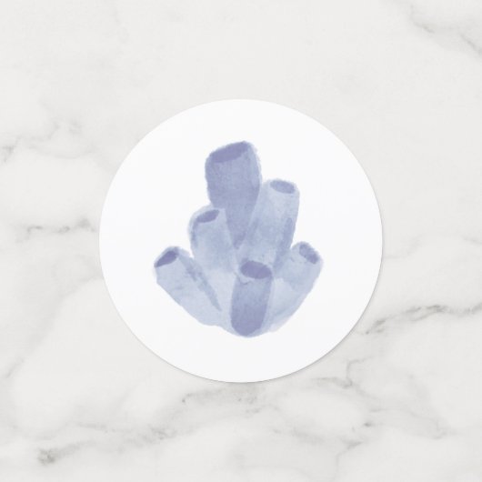 Onder het Zee Birthday Party Confetti (Kleine voorkant)