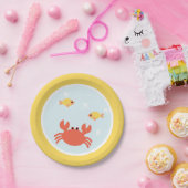 Onder het Zee Birthday Party Papieren Bordje (Feest)