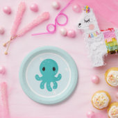 Onder het Zee Birthday Party Papieren Bordje (Feest)