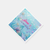 Onder het Zee Birthday Party Servet (Hoek)