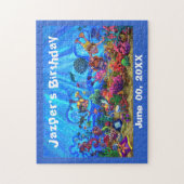 onder het Zee "Birthday Puzzle" Legpuzzel (Verticaal)