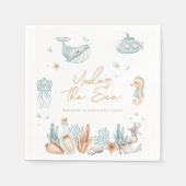 Onder het Zee Birthday Servet (Voorkant)