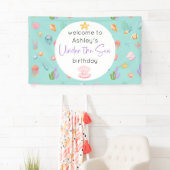 Onder het Zee Birthday Spandoek (Insitu)