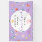 Onder het Zee Birthday Spandoek (Verticaal)