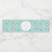 Onder het Zee Birthday Waterfles Etiket (Enkel label)