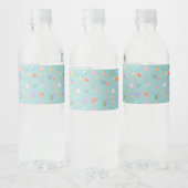 Onder het Zee Birthday Waterfles Etiket (Flessen)
