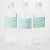 Onder het Zee Birthday Waterfles Etiket (Flessen)