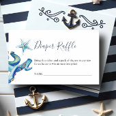 Onder het Zee Blue Diaper Raffle nodigt u de behui Informatiekaartje