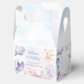 Onder het Zee Blue Zee Life 1e verjaardagsfeestje Bedankdoosjes (Geopend)