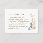 Onder het Zee Book for Baby Request Card Informatiekaartje (Voorkant)