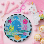 Onder het Zee Borden op jaarpapier Papieren Bordje (Feest)